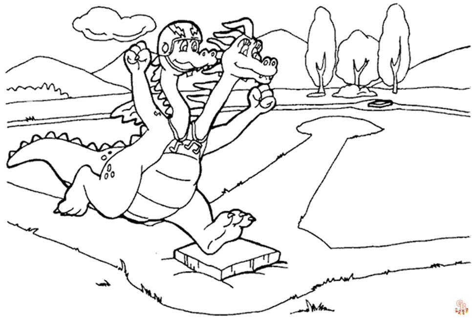Dragon Tales ausmalbilder zum ausdrucken