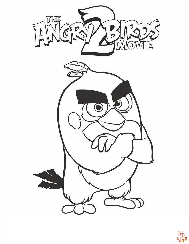 Angry Birds ausmalbilder - ausmalbildergb