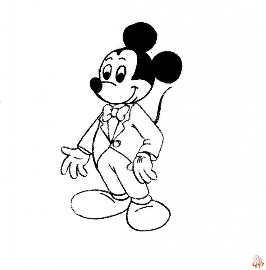 Mickey Maus ausmalbilder - ausmalbildergb