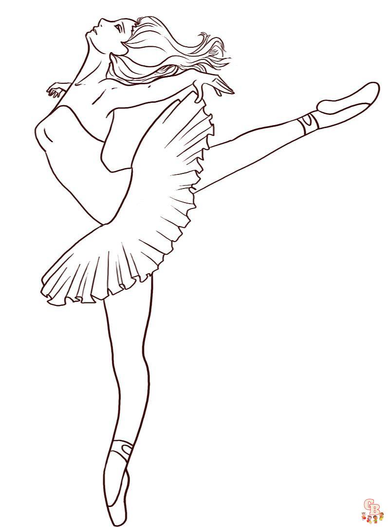 ballerina ausmalbilder