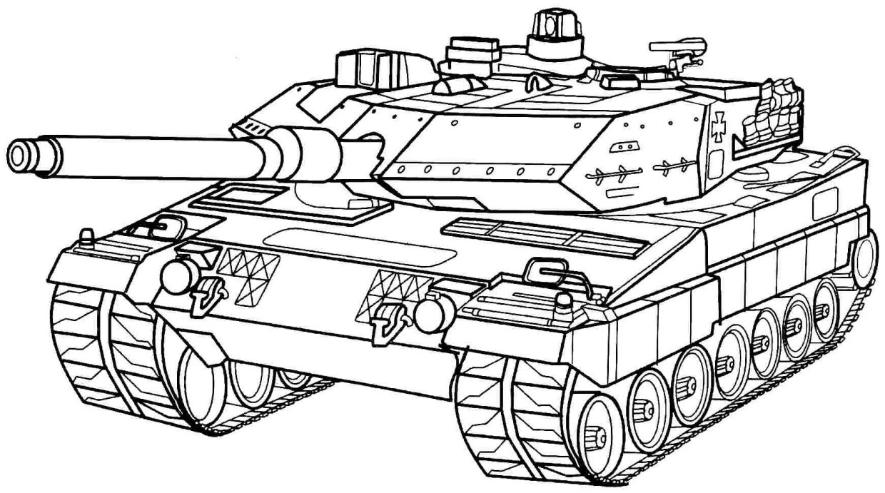 Armee Panzer ausmalbilder