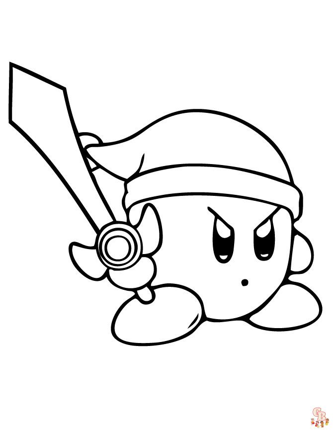 Kirby ausmalbilder