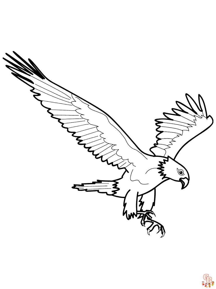 Adler Ausmalbilder 6