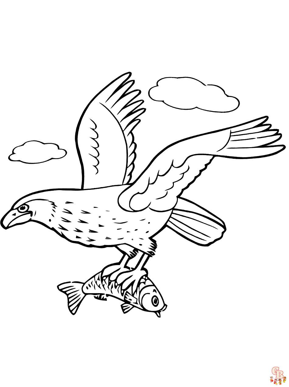 Adler Ausmalbilder 7