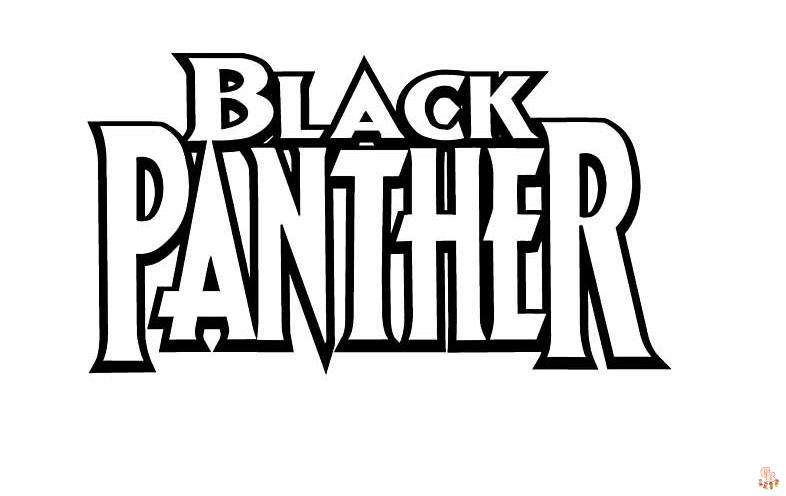 Ausmalbilder Black Panther 13