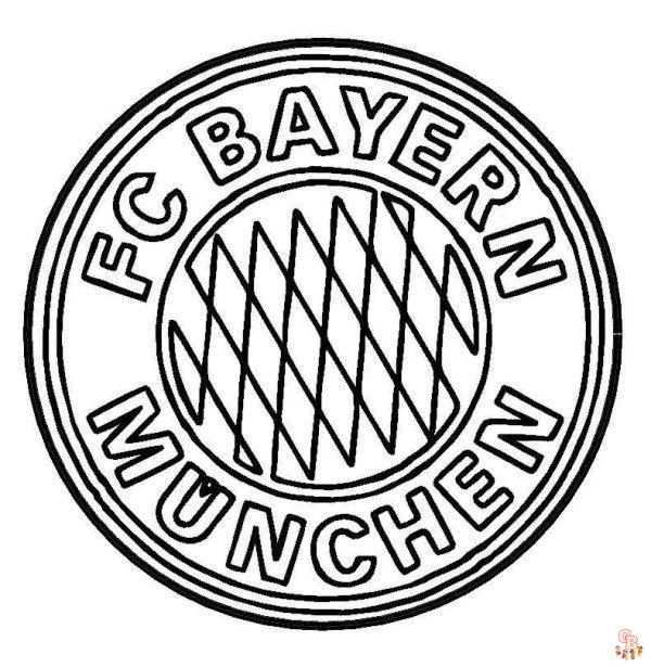 Ausmalbilder FC Bayern 1