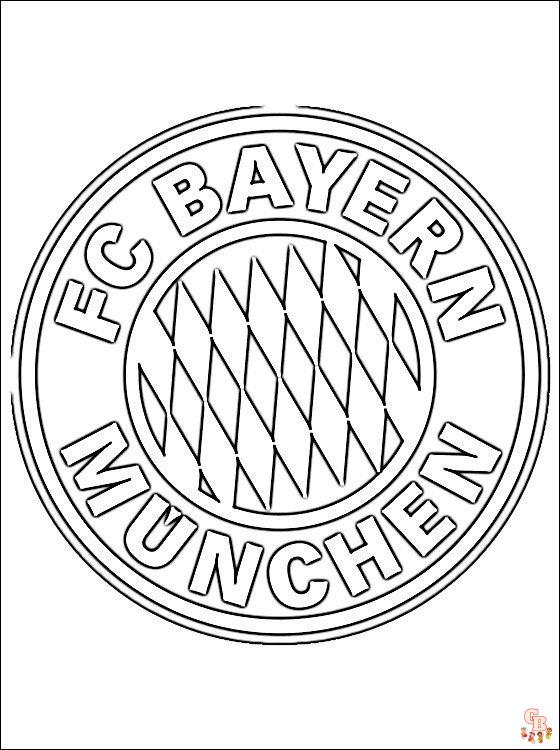 Ausmalbilder FC Bayern 2