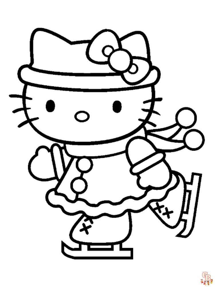Ausmalbilder Hello Kitty 14