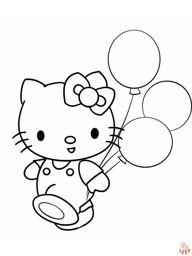 Ausmalbilder Hello Kitty 19