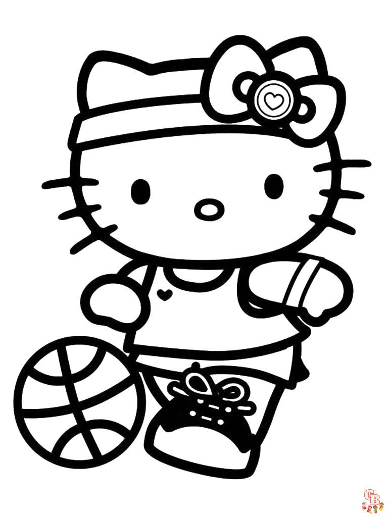 Ausmalbilder Hello Kitty 21