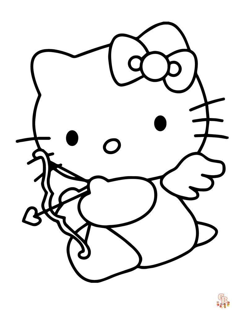 Ausmalbilder Hello Kitty 8
