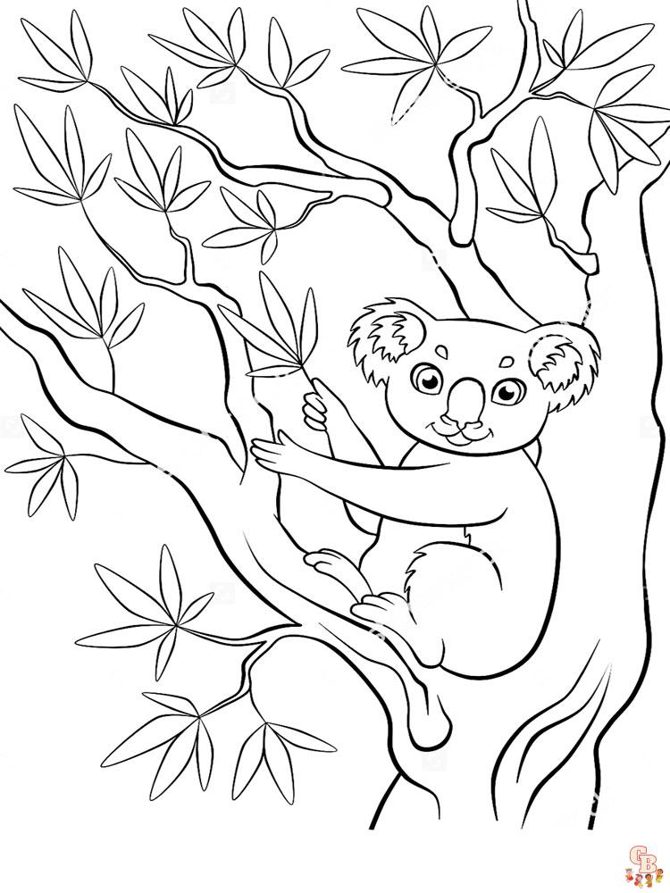Ausmalbilder Koala 33