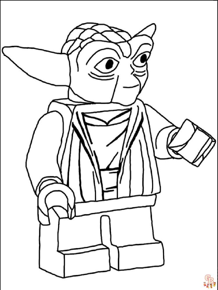 Ausmalbilder Lego Star Wars 11