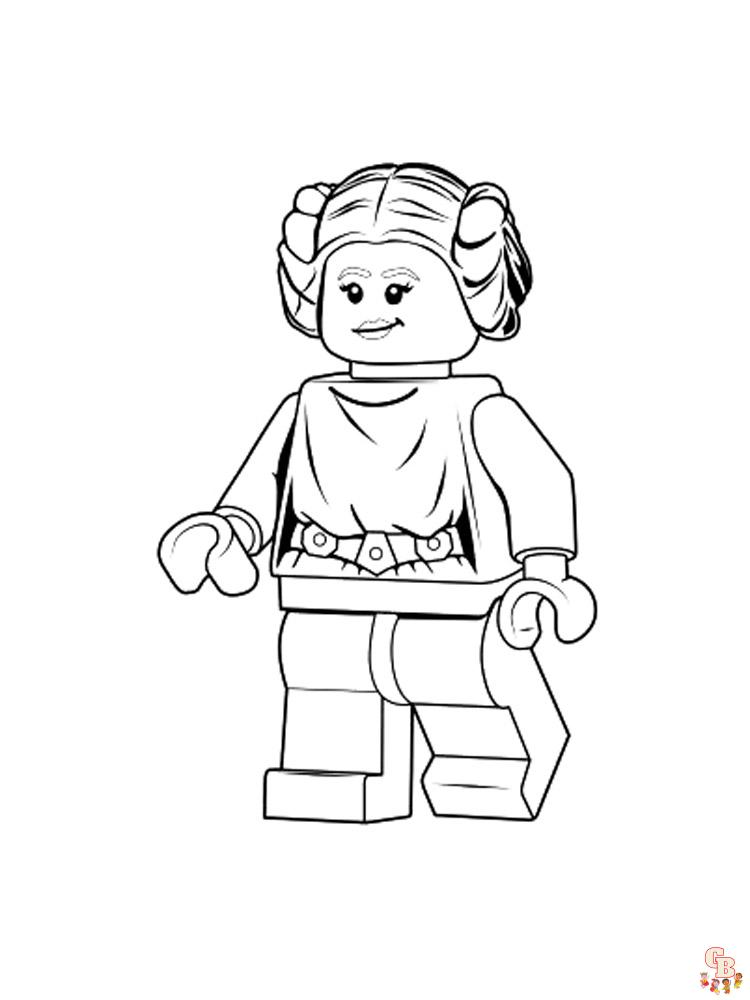 Ausmalbilder Lego Star Wars 2