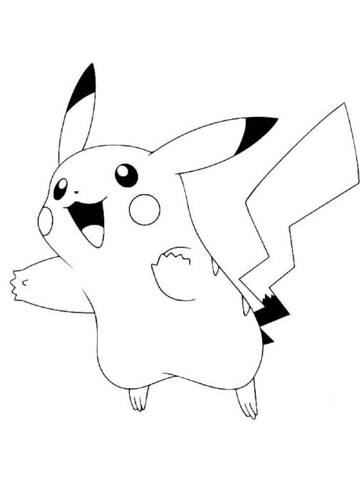 Ausmalbilder Pikachu Eine Kreative Art - AusmalbilderGB