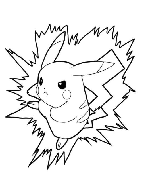 Ausmalbilder Pikachu Eine Kreative Art - AusmalbilderGB