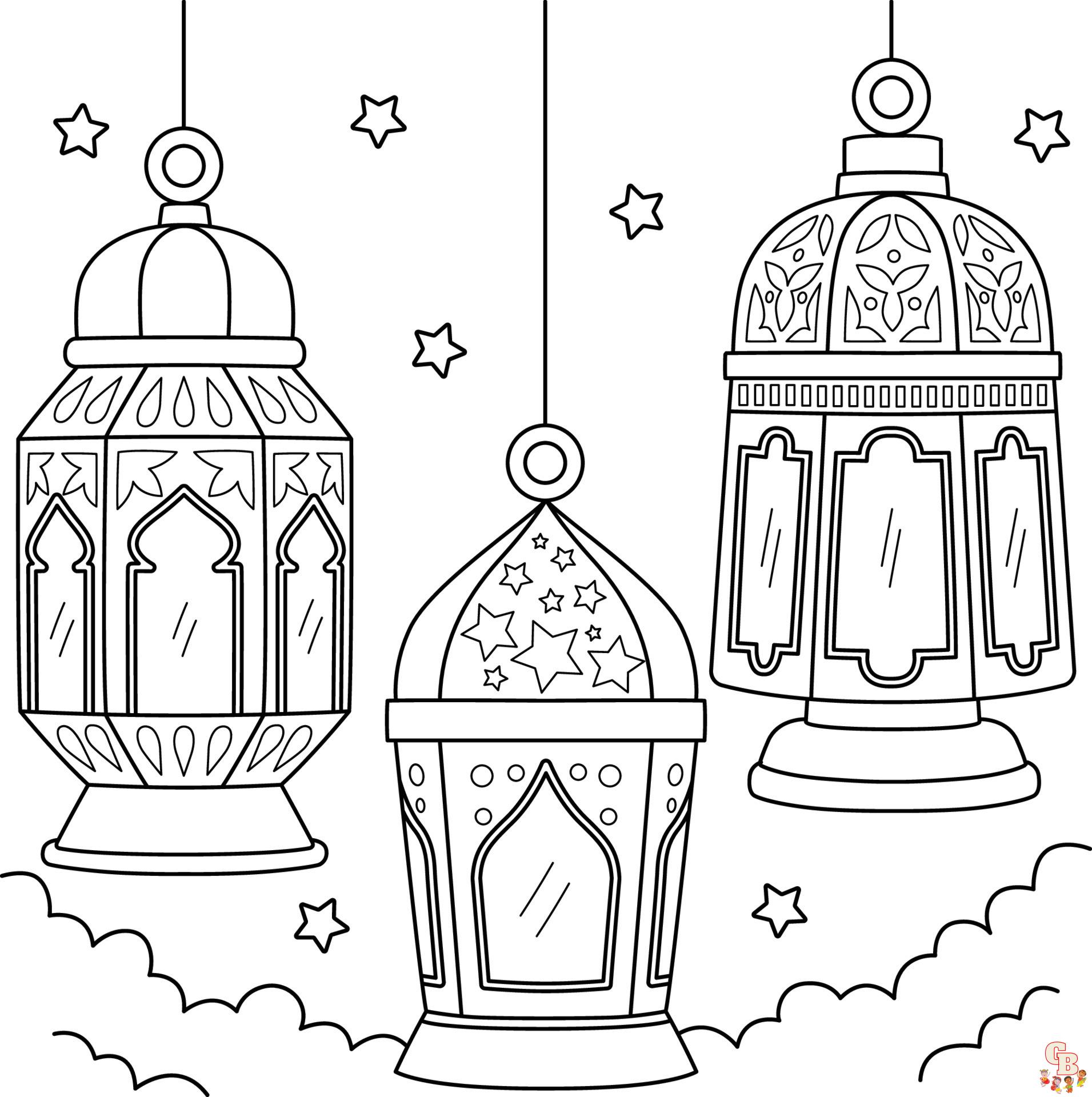 Ausmalbilder Ramadan 16