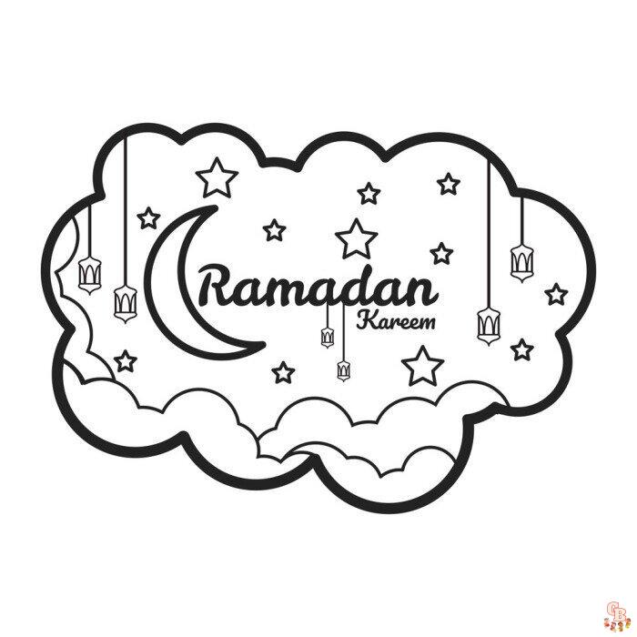 Ausmalbilder Ramadan 17