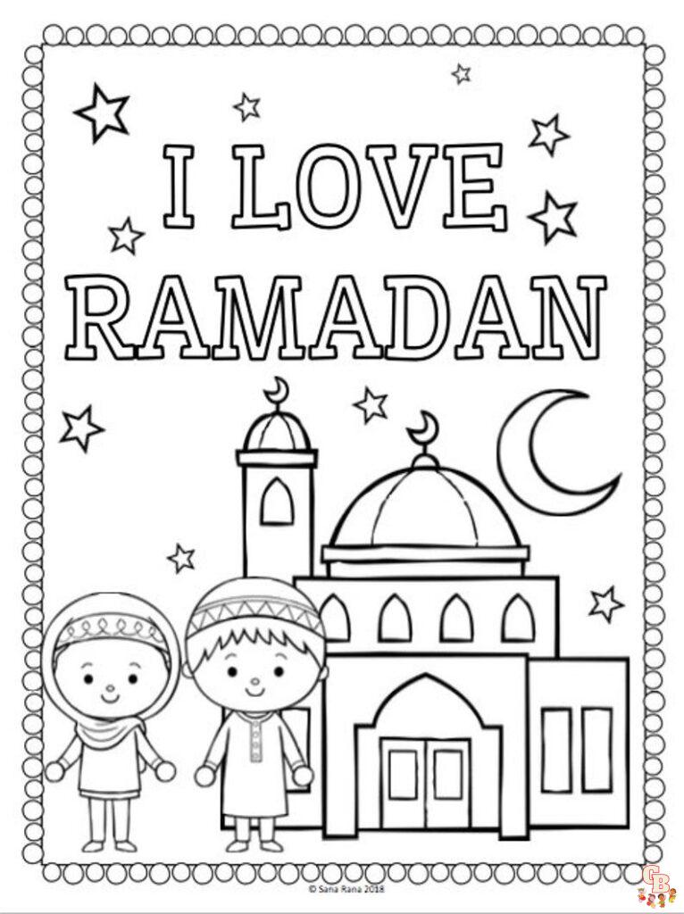 Ausmalbilder Ramadan 27