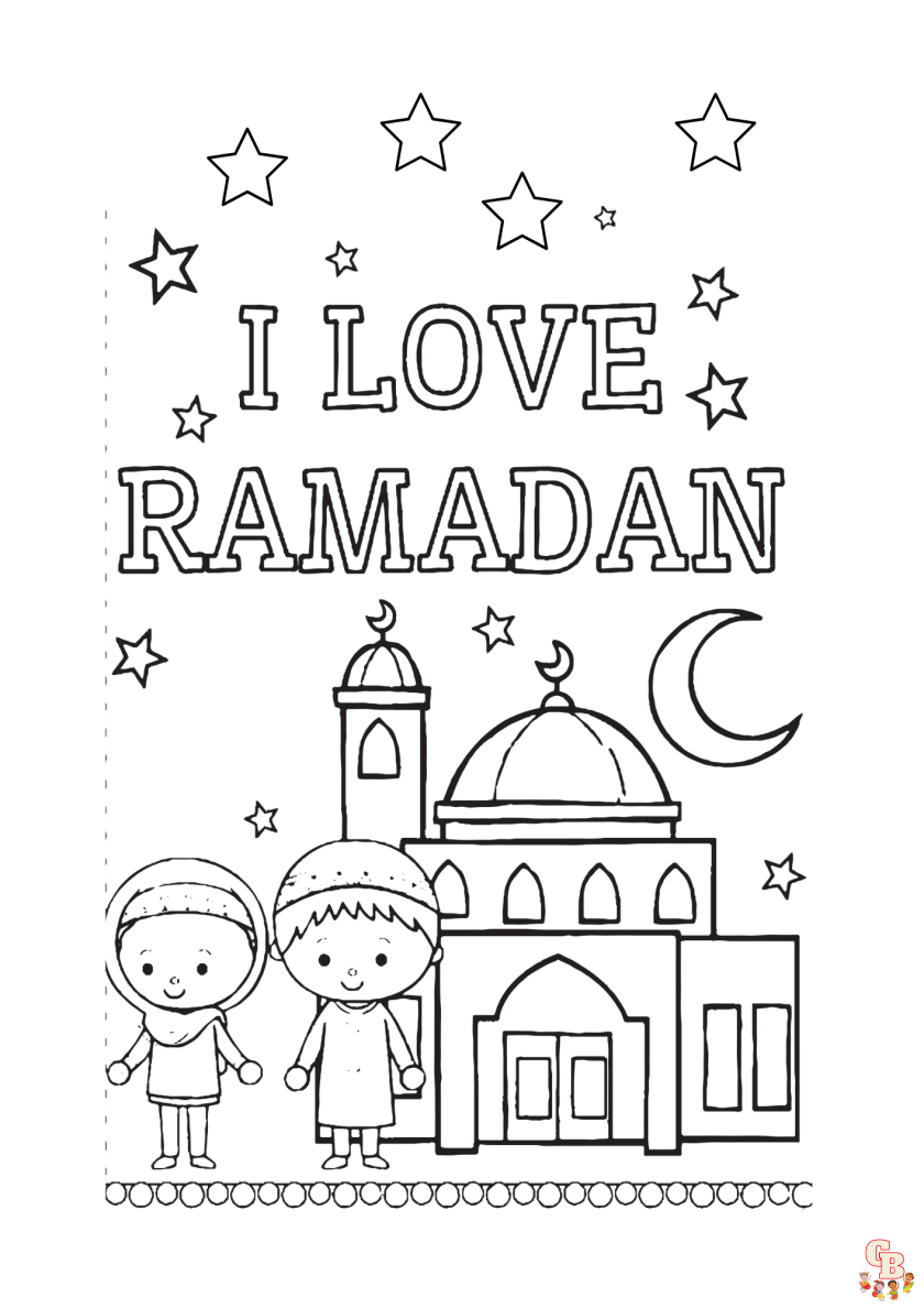 Ausmalbilder Ramadan 3