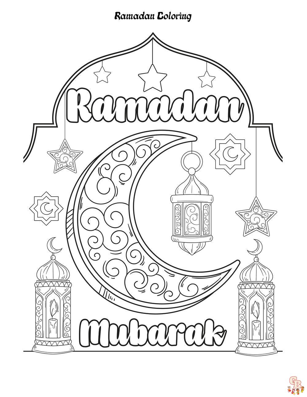 Ausmalbilder Ramadan 5