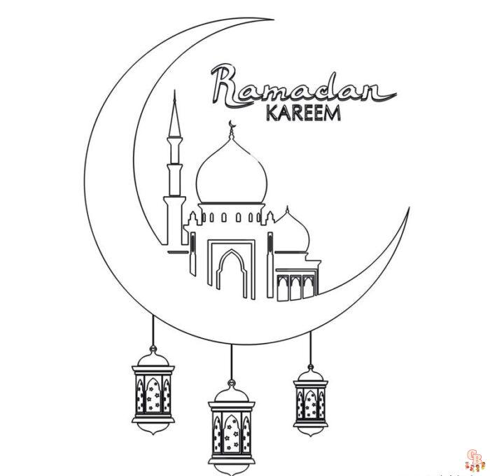Ausmalbilder Ramadan 6