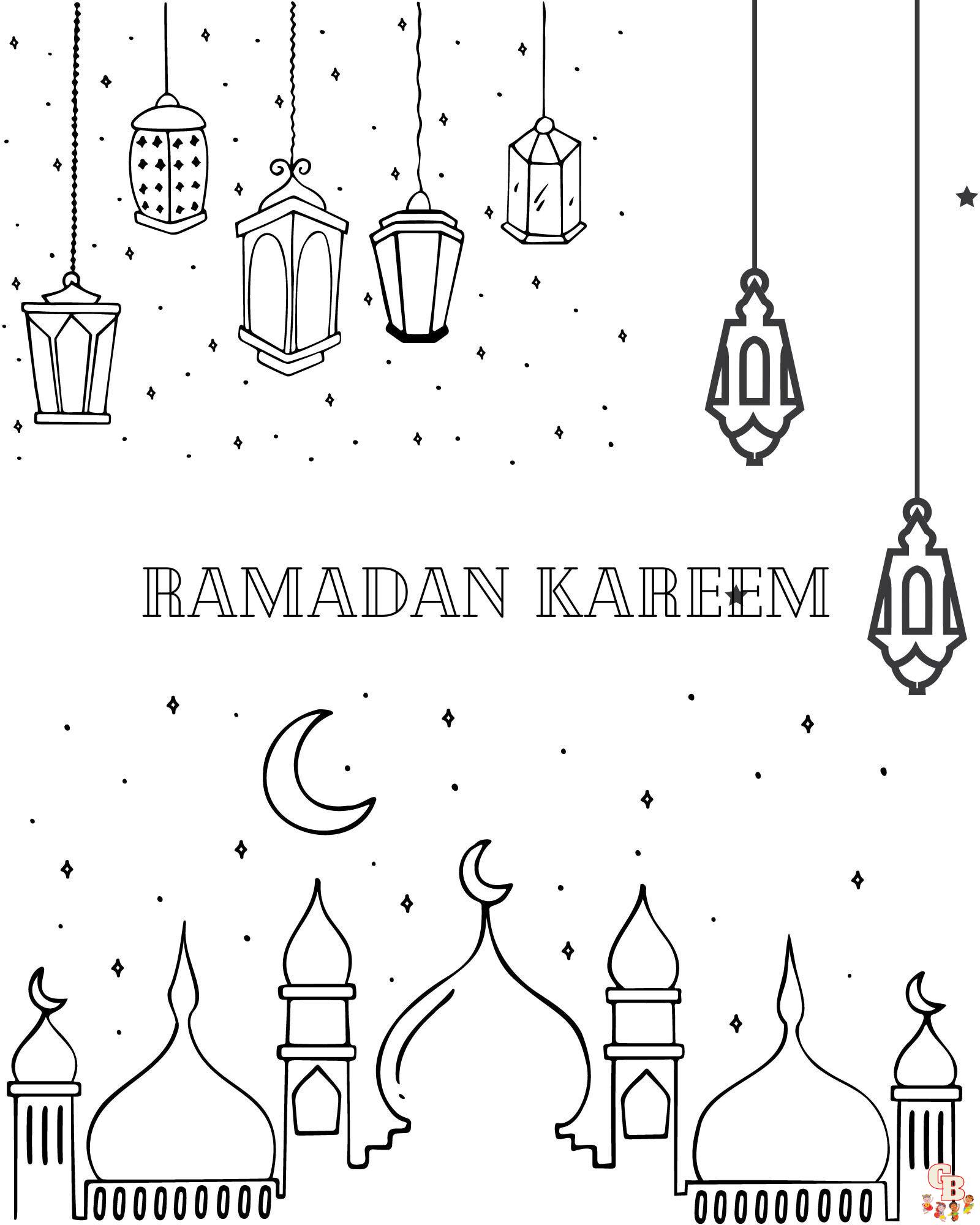 Ausmalbilder Ramadan 7