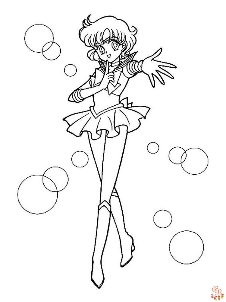 Ausmalbilder Sailor Moon 14