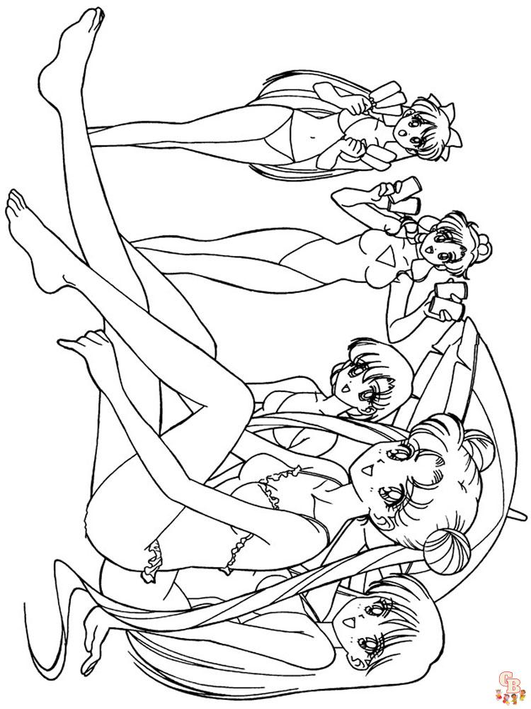 Ausmalbilder Sailor Moon 15