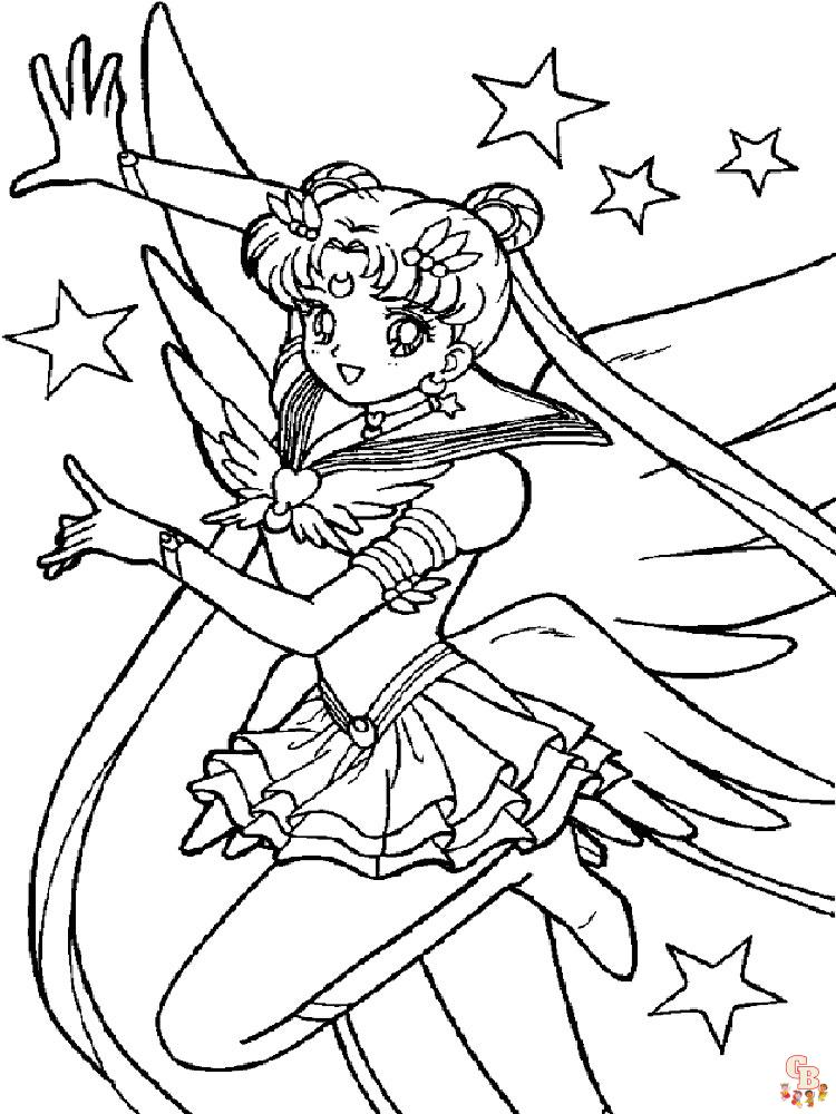 Ausmalbilder Sailor Moon 4