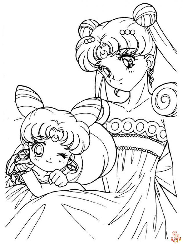 Ausmalbilder Sailor Moon 6