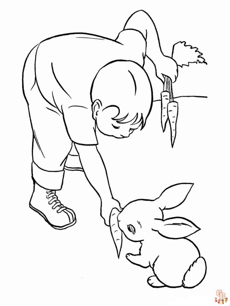 Kaninchen Ausmalbilder 18