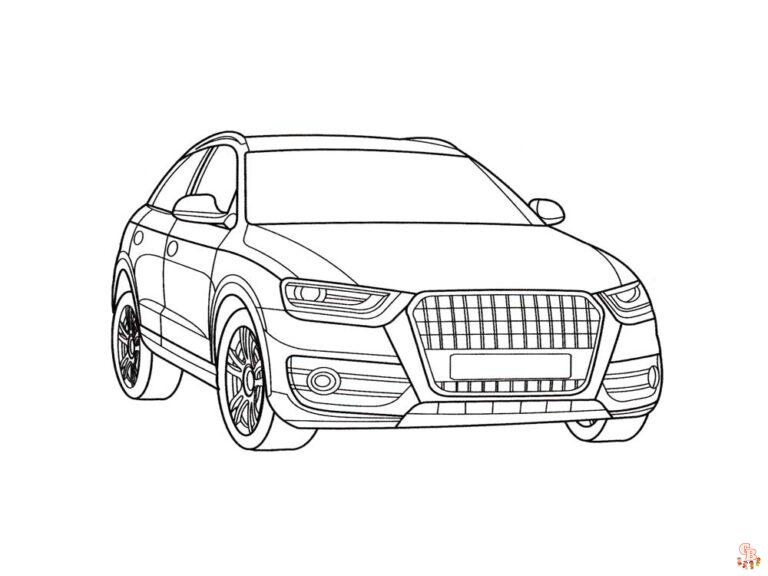 Ausmalbilder Audi: Unleash Your Creativity with the Power of Drawing!