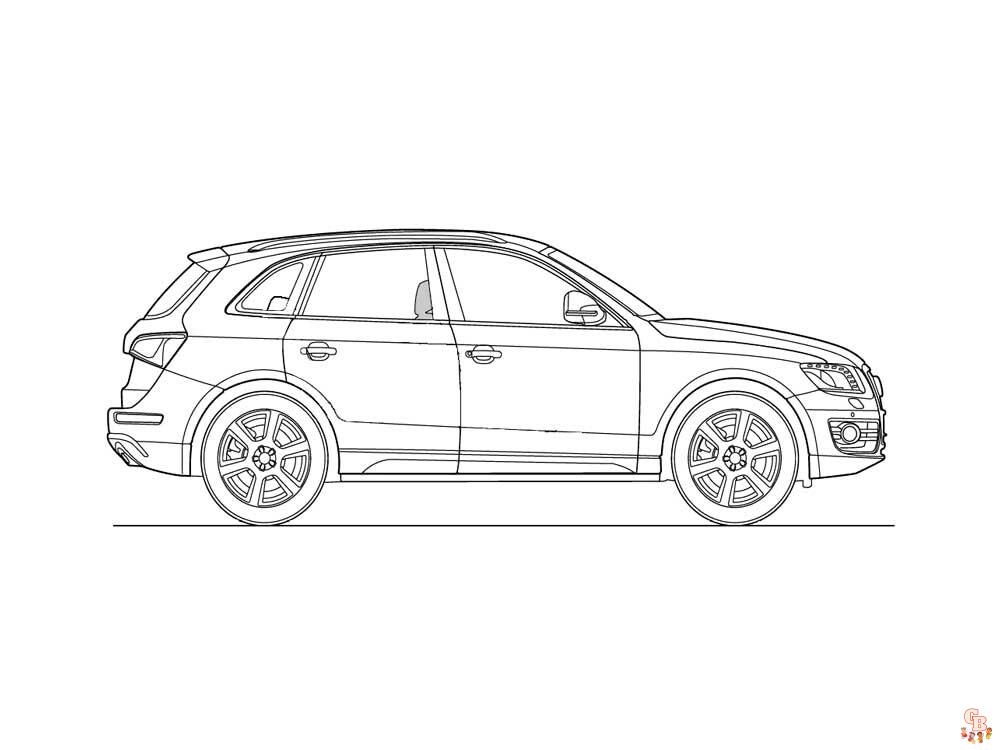 Ausmalbilder Audi 19