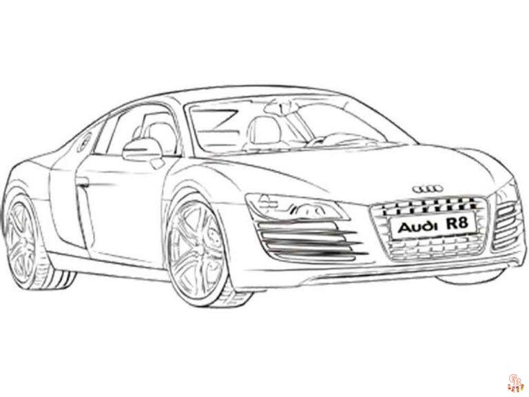 Ausmalbilder Audi: Unleash Your Creativity with the Power of Drawing!