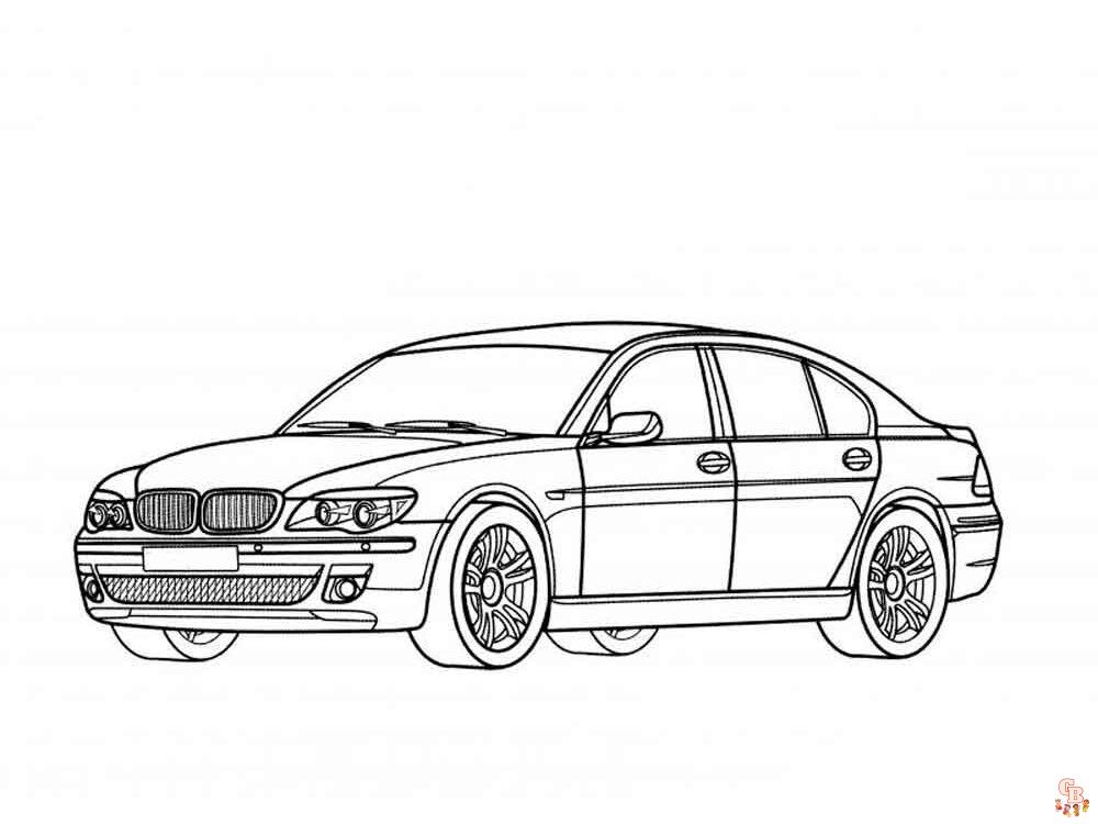 Ausmalbilder BMW 11