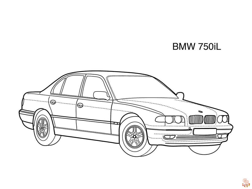 Ausmalbilder BMW 12