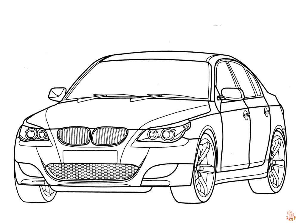 Ausmalbilder BMW 17