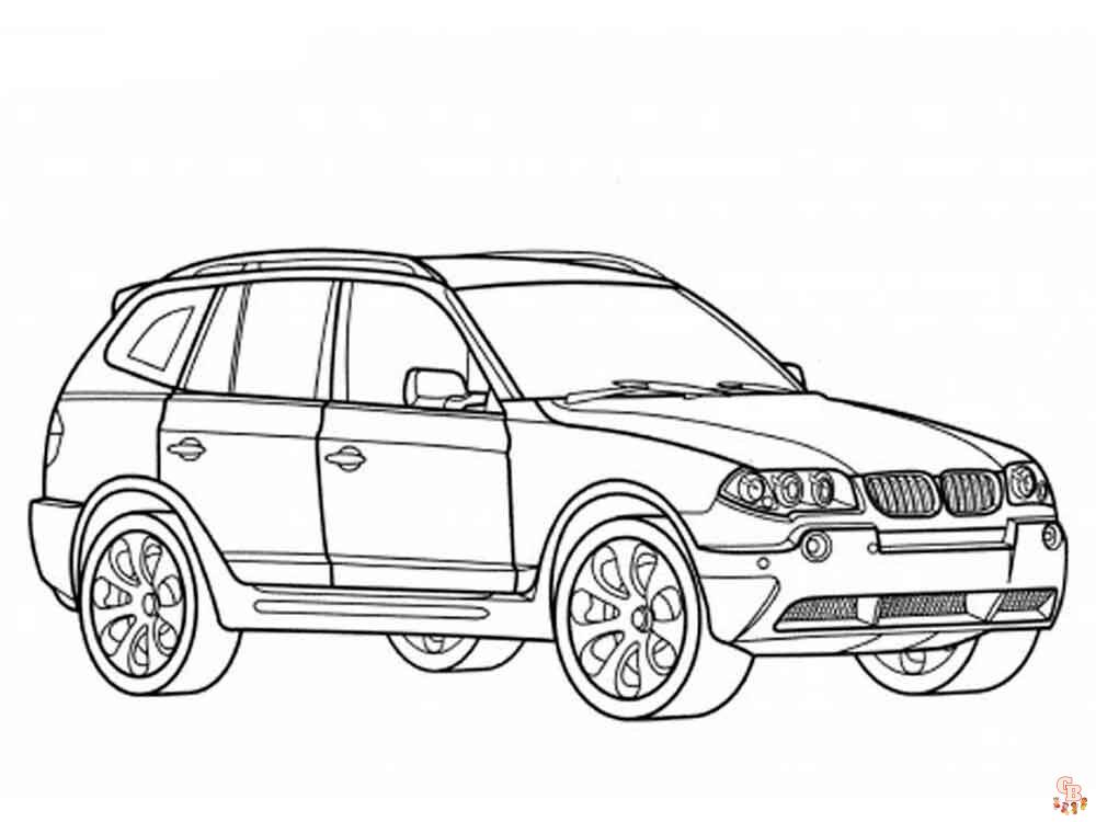 Ausmalbilder BMW 8