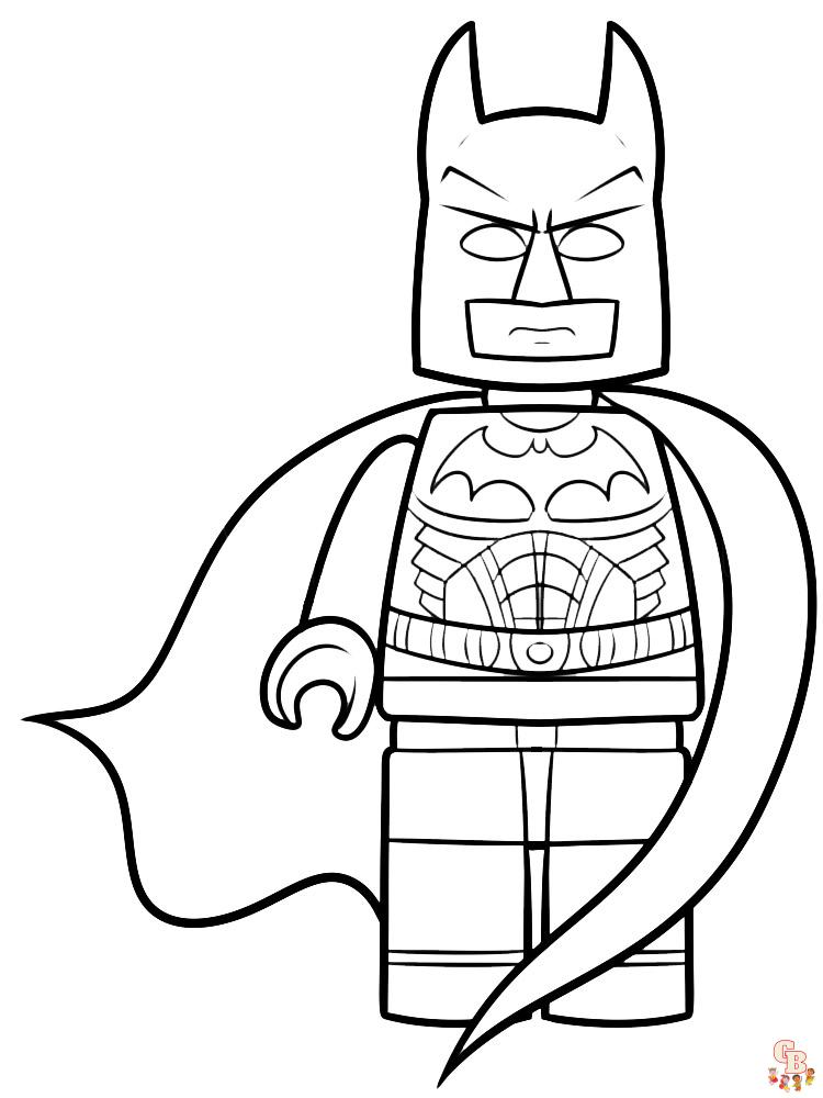 Ausmalbilder Lego Bat Man 19