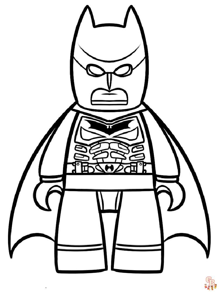 Ausmalbilder Lego Bat Man 20