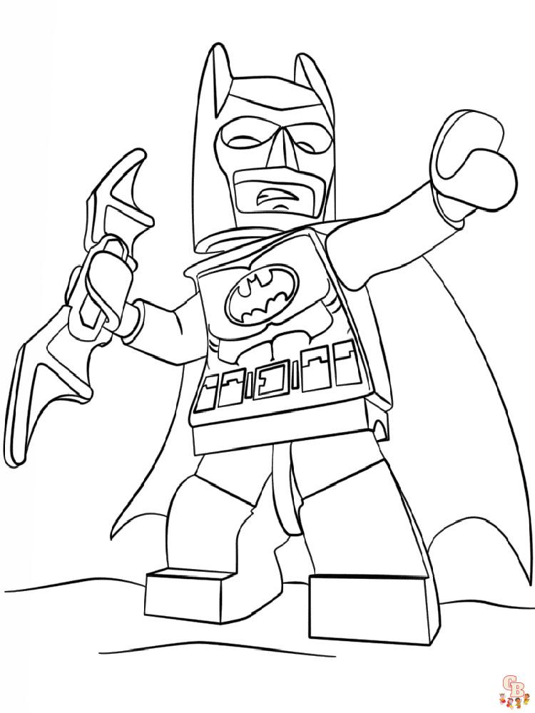 Ausmalbilder Lego Bat Man 3