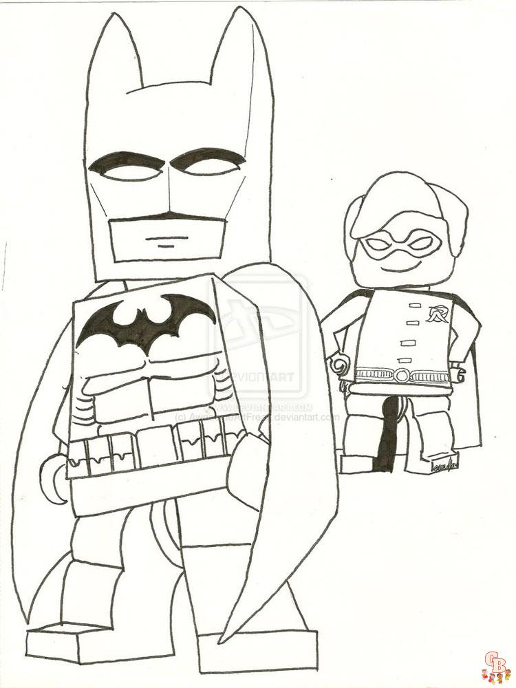 Ausmalbilder Lego Bat Man 5