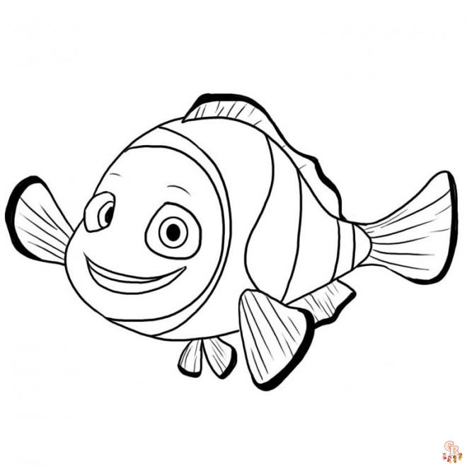 Ausmalbilder Nemo 11
