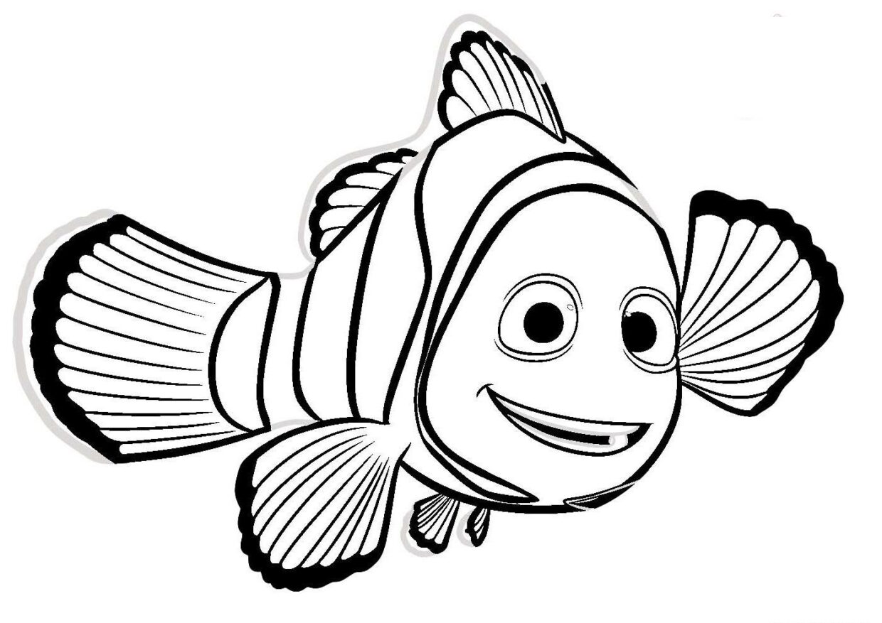 Ausmalbilder Nemo 4