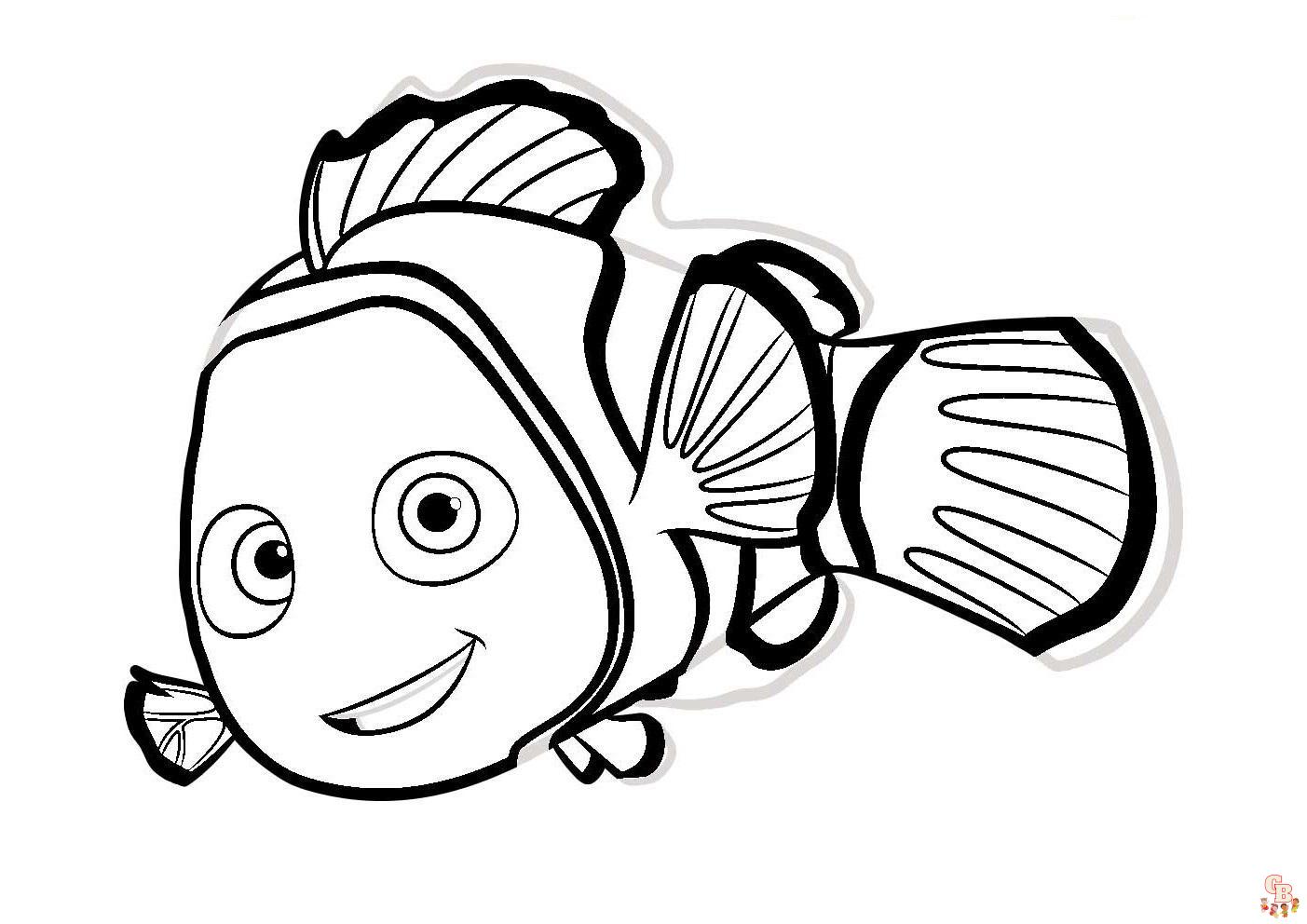 Ausmalbilder Nemo 5