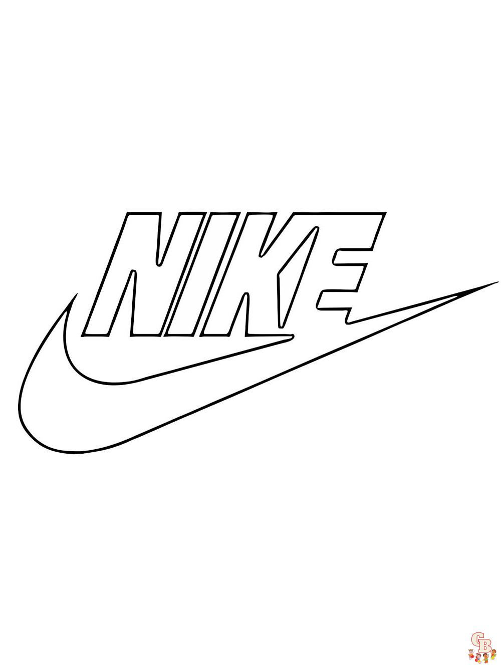 Ausmalbilder Nike 11