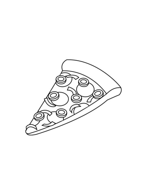 Ausmalbilder Pizza: A Fun and Delicious Way to Learn to Draw!