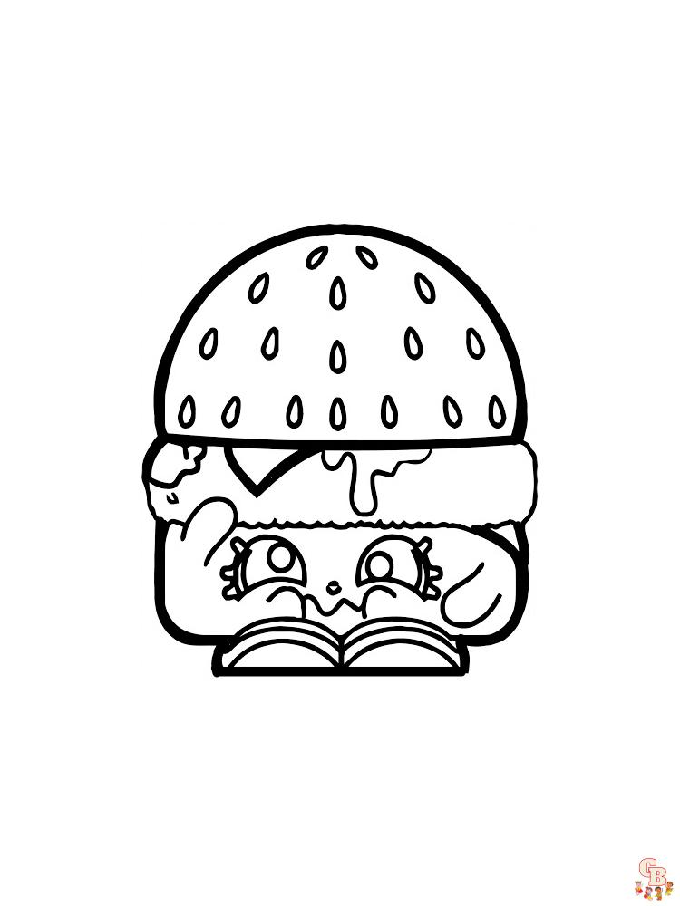 Ausmalbilder hamburger 5