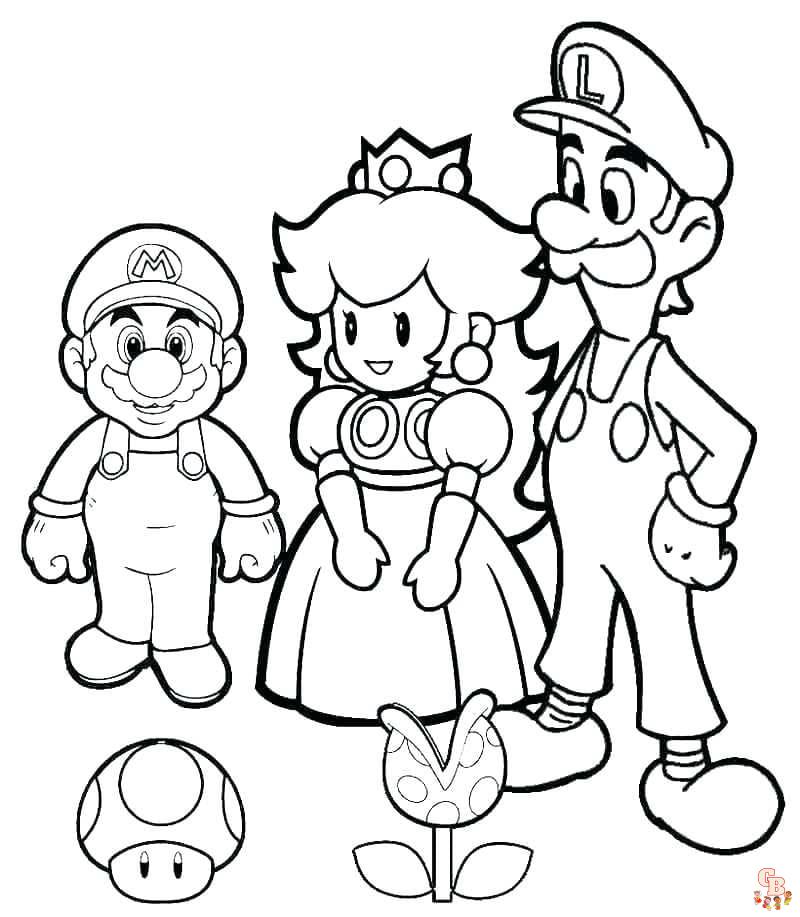 Super Mario Odyssey Ausmalbilder 5